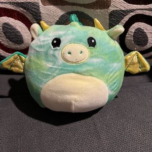 Green dragon squishmallow from mystery bag